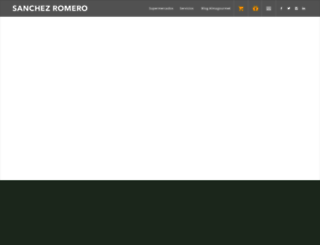 sanchez-romero.com screenshot