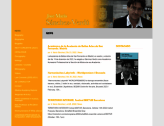 sanchez-verdu.com screenshot