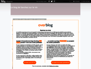 sanchezblog1.over-blog.com screenshot