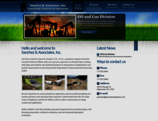 sanchezengineers.com screenshot