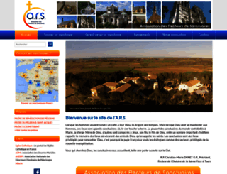 sanctuaires.fr screenshot