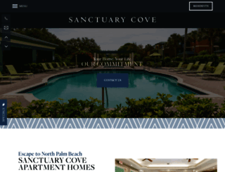 sanctuarycoveapartments.com screenshot