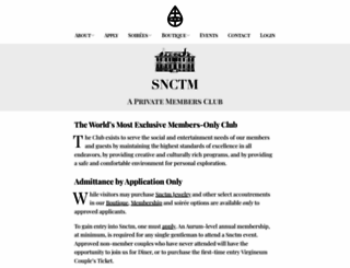 sanctumclub.org screenshot