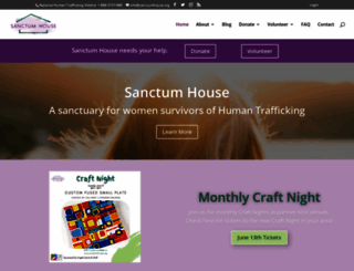 sanctumhouse.org screenshot
