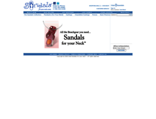 sandalsforyourneck.com screenshot