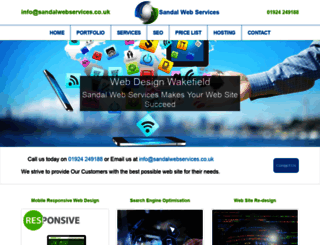 sandalwebservices.co.uk screenshot