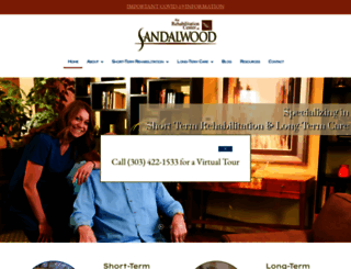 sandalwoodrehab.com screenshot