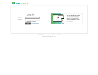 sandbox-payments.paysimple.com screenshot