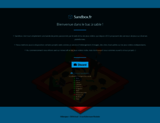 sandbox.fr screenshot