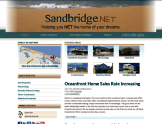 sandbridge.net screenshot