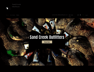 sandcreekoutfitters.com screenshot