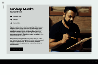 sandeepmundra.com screenshot