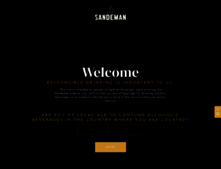 sandeman.com screenshot