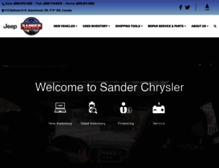 sandermotor.com screenshot