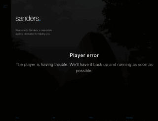 sanders.com.au screenshot
