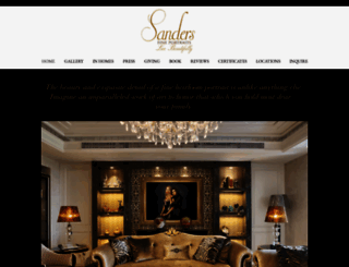 sandersportraits.com screenshot
