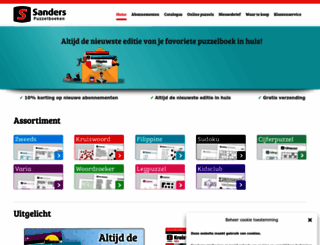 sanderspuzzelboeken.nl screenshot