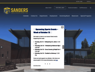 sandersusd.net screenshot