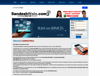 sandeshwala.com screenshot