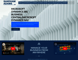 sandhamadams.com screenshot