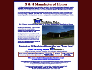 sandhhomes.com screenshot