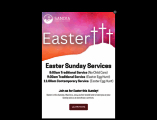 sandiapres.org screenshot