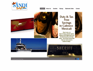 sandidutyfree.com screenshot