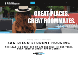 sandiego-studenthousing.com screenshot