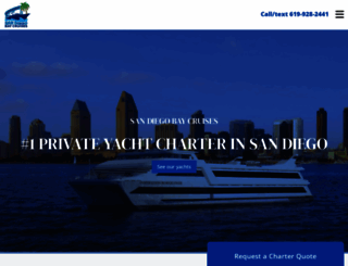 sandiegobaycruises.com screenshot