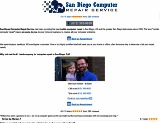 sandiegocomputerrepairservice.com screenshot