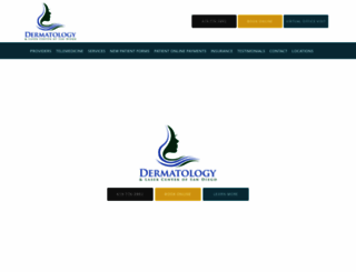 sandiegodermatology.com screenshot