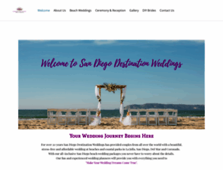 sandiegodestinationweddings.com screenshot