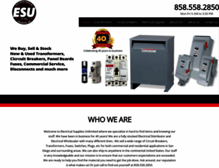 sandiegoelectricalsupplies.com screenshot