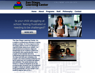 sandiegolearningcenter.com screenshot