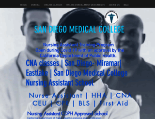 sandiegomedicalschool.com screenshot