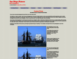 sandiegopictures.org screenshot