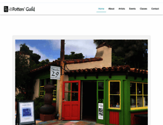 sandiegopottersguild.org screenshot