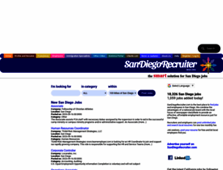 sandiegorecruiter.com screenshot