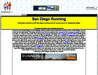 sandiegorunning.com screenshot