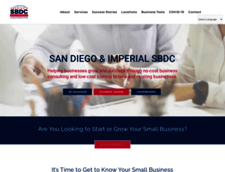 sandiegosbdc.org screenshot