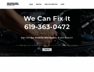 sandiegosmobilemechanic.com screenshot