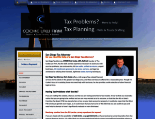 sandiegotaxlawattorney.com screenshot