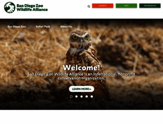 sandiegozoo.org screenshot