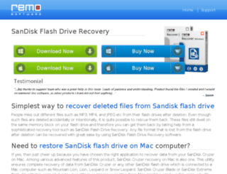 sandiskflashdriverecovery.com screenshot