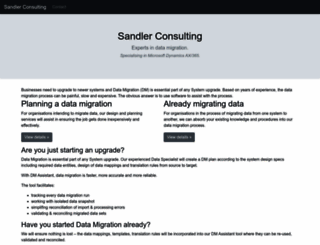 sandlerco.com screenshot