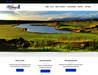 sandpinesgolf.com screenshot