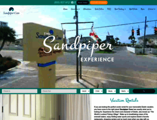 sandpipercove.com screenshot