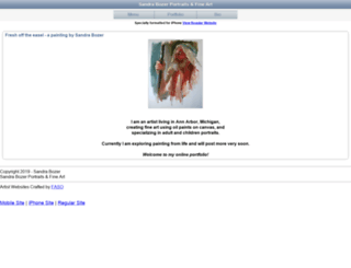 sandrabozerfineart.com screenshot