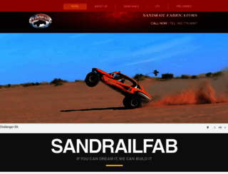 sandrailfab.net screenshot