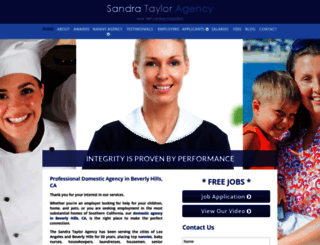 sandratayloragency.com screenshot